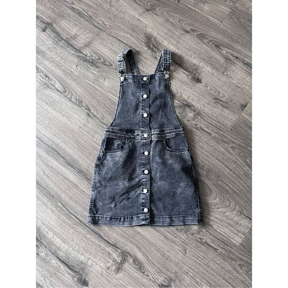 H&M Denim Dungaree Girl Overall size 13-14 - Picture 1 of 4